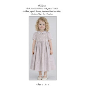 Helena -Downloadable Pattern Size 3 & 4