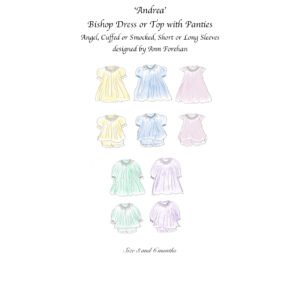 Andrea -Pattern Size 3 & 6 months