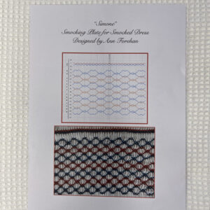 Simone -Downloadable Smocking Plate