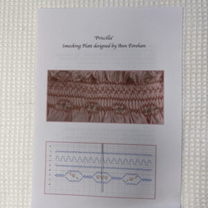 Priscilla -Smocking Plate