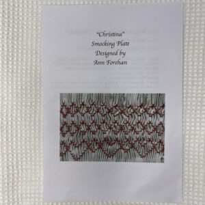 Christina - Smocking Plate