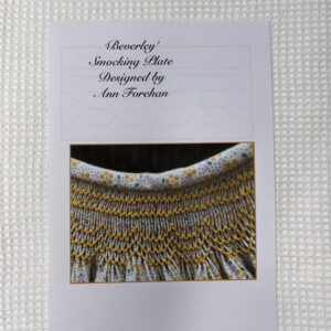 Beverley -Downloadable Smocking Plate