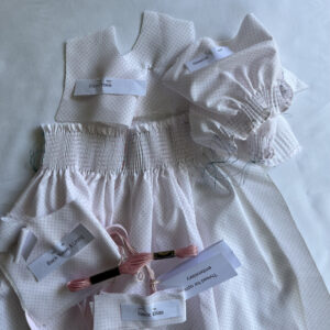 Kelly -Traditional Yoke Dress Smocking Kit Size 3 months