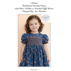 Melanie -Downloadable Pattern Size 3 & 4