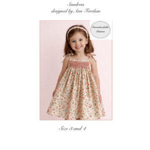 Natalie -Downloadable Pattern Size 3, 4 & 5