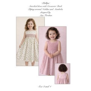 Phillippa -Pattern, Size 3 & 4